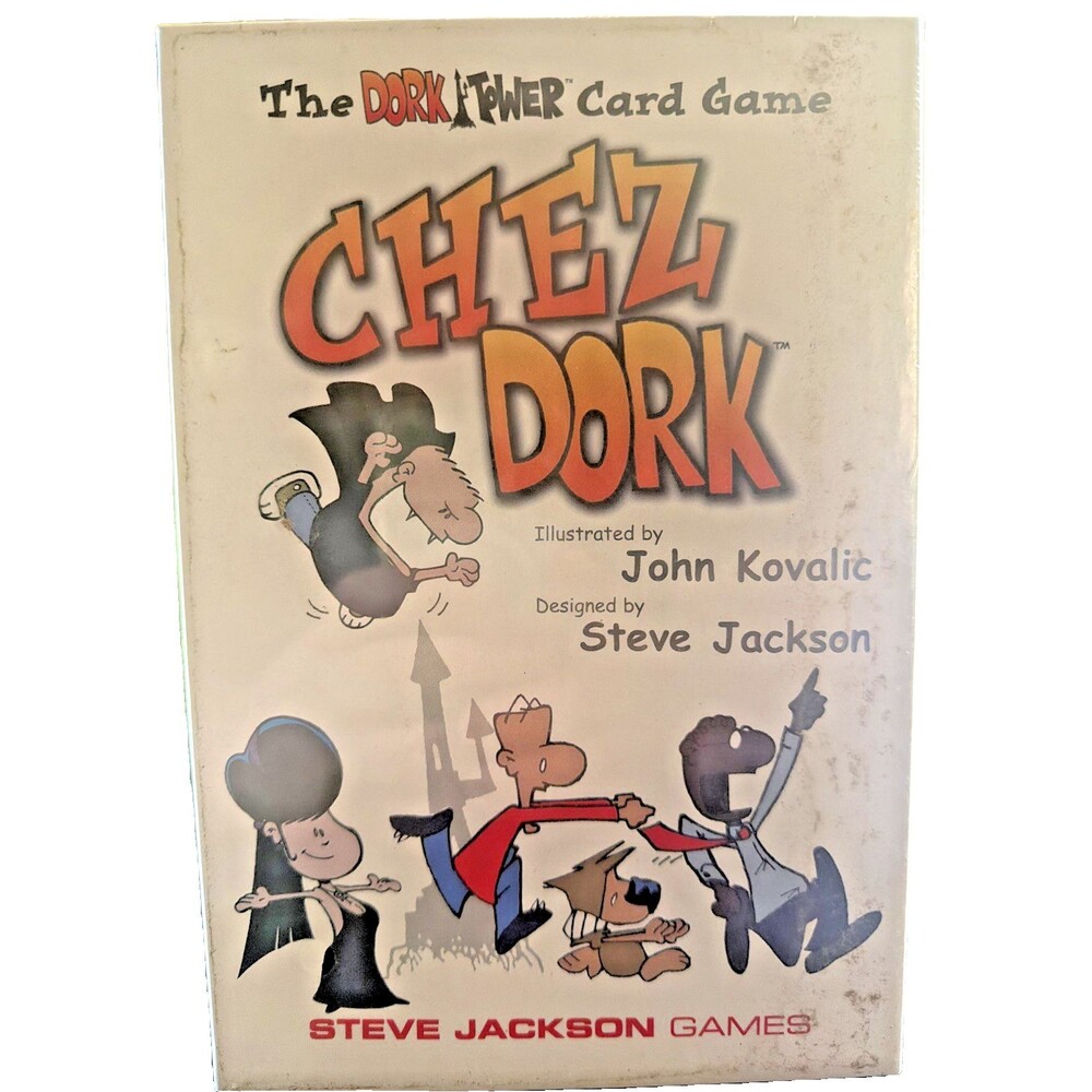 The Dork Tower Card Game Chez Dork Steve Jackson